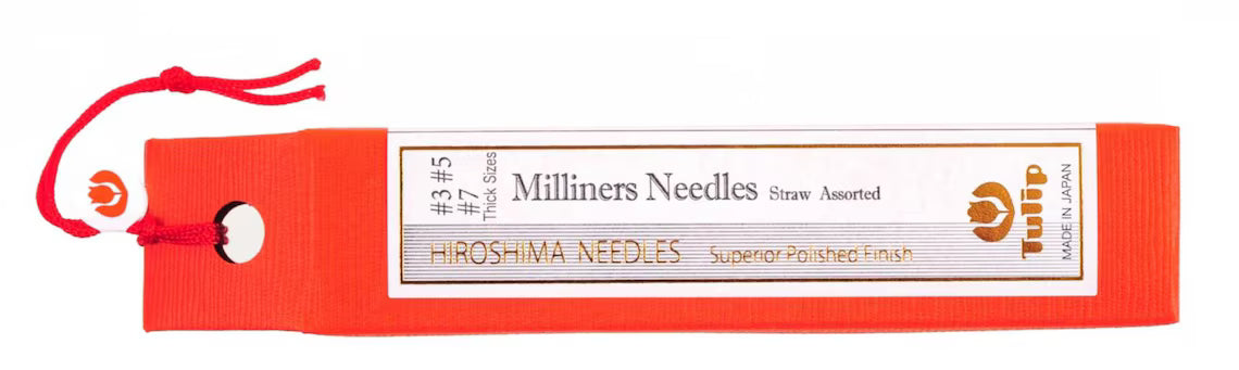 Milliners Needles Straw Assorted Straw Sizes