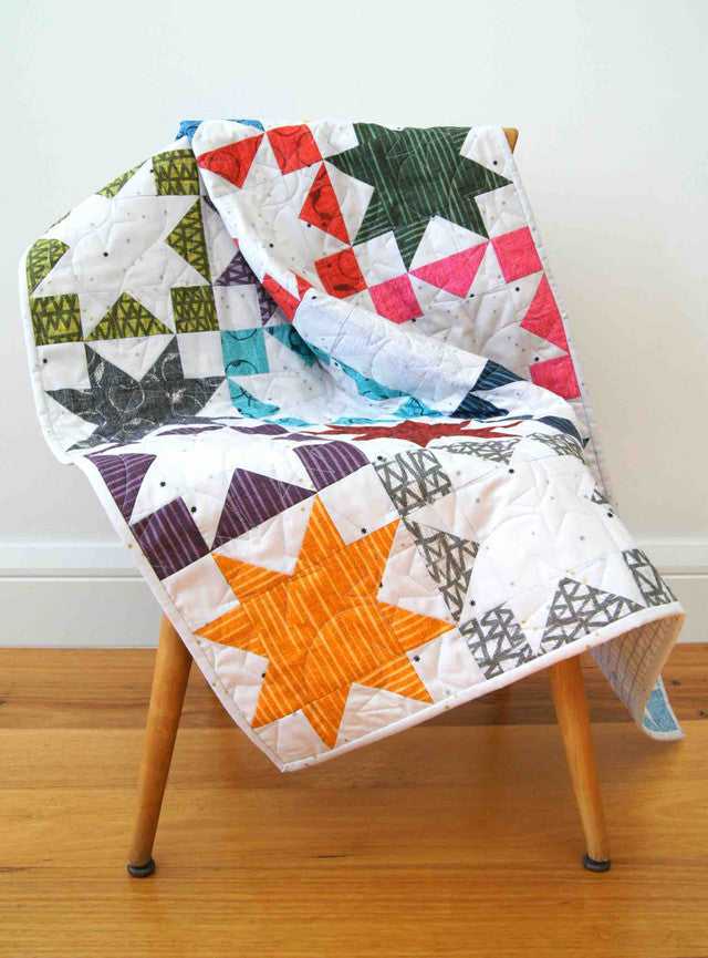 Shadow Stars Quilt Pattern