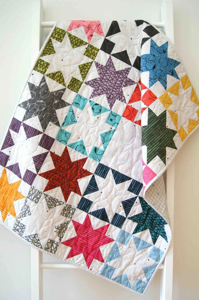 Shadow Stars Quilt Pattern