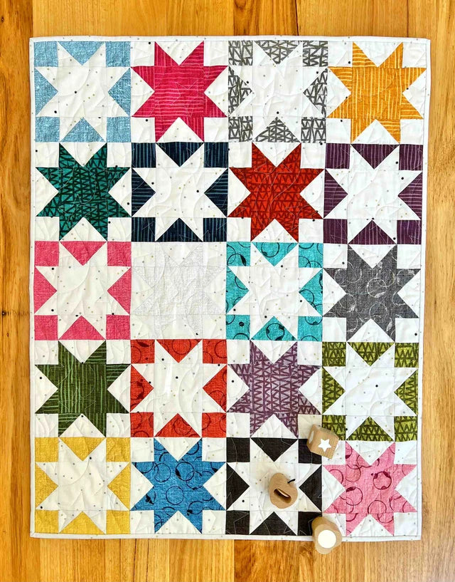 Shadow Stars Quilt Pattern