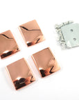Strap Anchor: "Easy Strap Anchors" for 1" straps (4 Pack) - Rose Gold/Copper