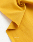 Watercolor Wovens Mustard - Fableism Supply Co - PER QUARTER METRE