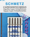 Super Nonstick Needle 5ct, Size 80/12 - 1 Package