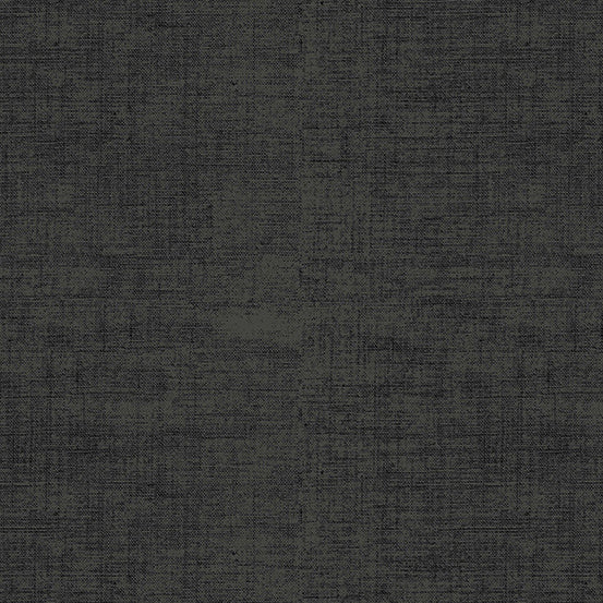 A Linen Texture Collection Linen Texture III Obsidian - Edyta Sitar - PER QUARTER METRE