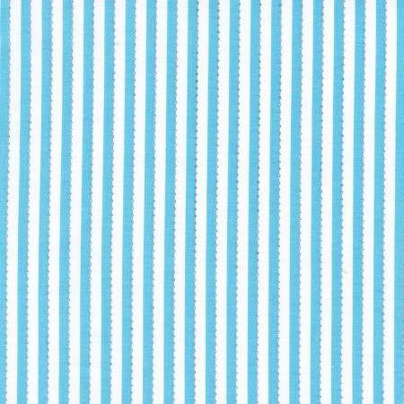 Becolourful Stripe Light Blue - Jacqueline De Jonge - PER FULL METRE