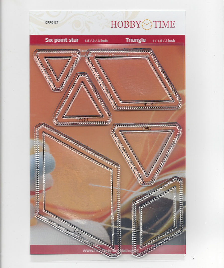 Six Point Star Quilt Stamps