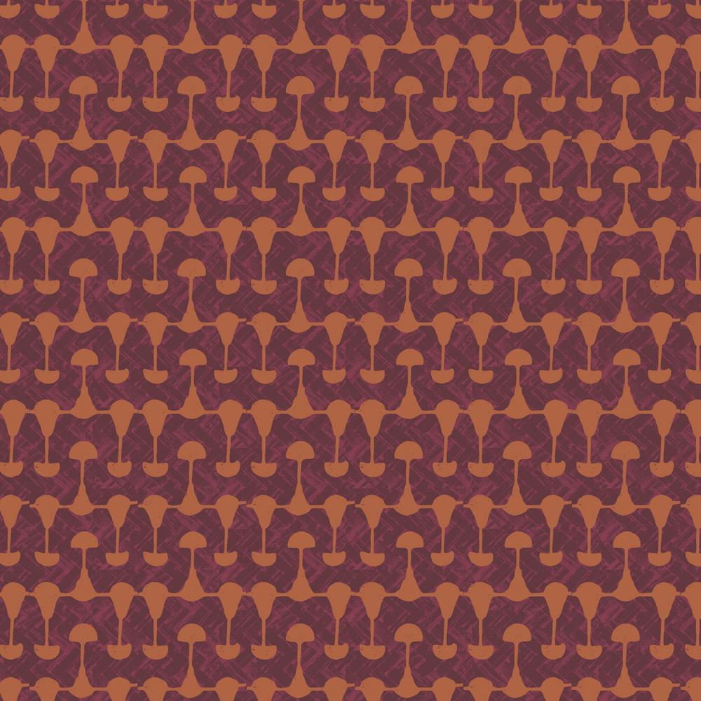 Boho Cloth Lava Lamp Hip - Sew Kind of Wonderful - PER FULL METRE