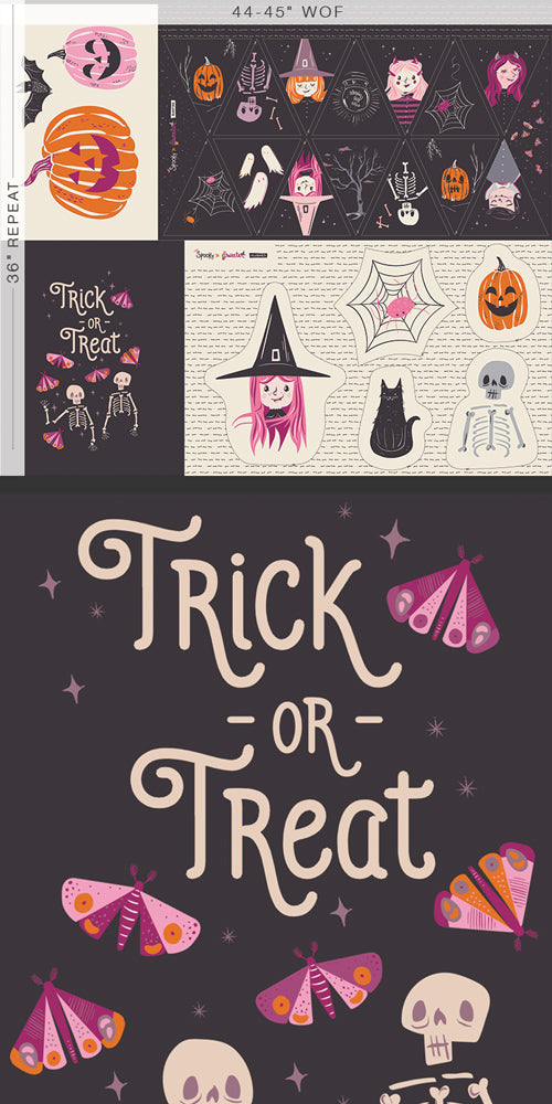 Spooky n' Sweeter Sweet Haunting Panel - AGF Studio - PER PANEL