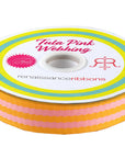 Orange Fizz - 1" - Tula Pink Webbing - PER QUARTER METRE
