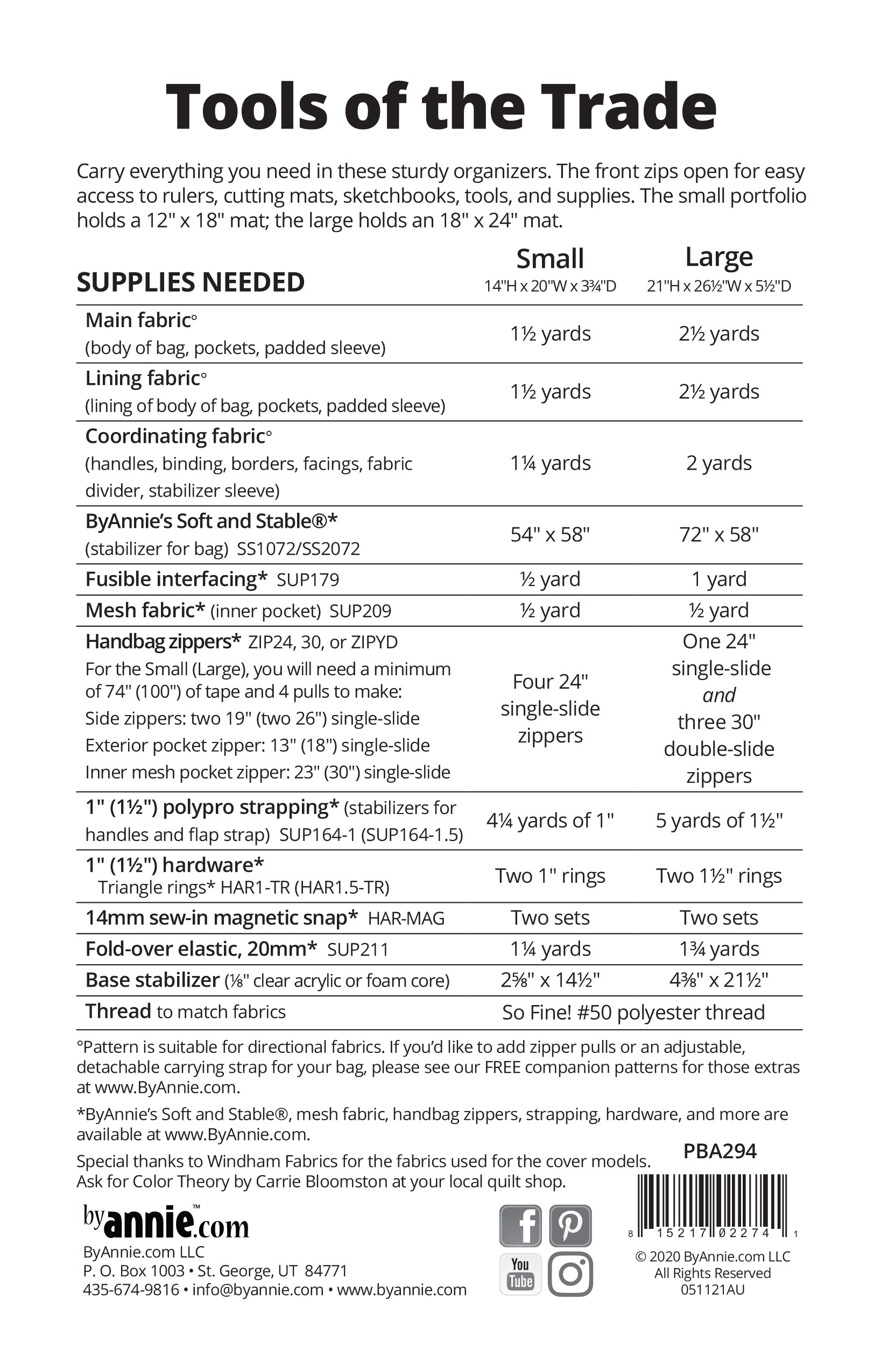 Tools of the Trade - by Annie